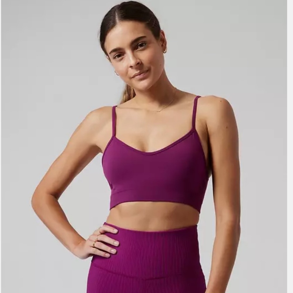 Athleta Purple Sports Bra